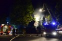 Grossfeuer Einfamilienhaus Siegburg Muehlengrabenstr P0023